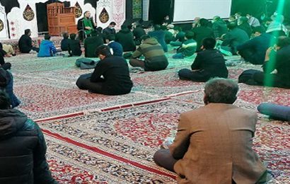 مراسم روایتگری شهدای مدافع حرم در کاشمر، برگزار شد
