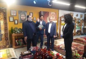 افتتاح فروشگاه صنایع‌دستی و تولیدات خانگی در شهرستان لاهیجان