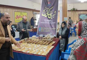 فرماندار کاشمر از نمایشگاه صنایع دستی بانوان بازدید کرد