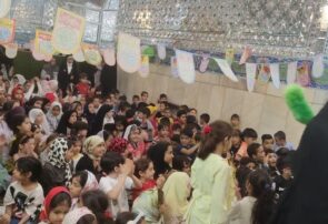 برگزاری جشن کودکان رضوی در باغمزار کاشمر